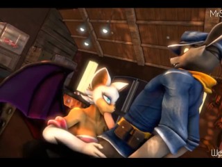 MrSafetyLion Official - Sly Cooper x Rouge the Bat