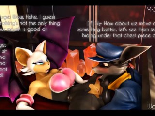 MrSafetyLion Official - Sly Cooper x Rouge the Bat