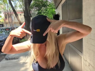Showing Off My Brand New PornHub Merch I got in the mail!!!!!!
