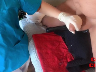 Cum Clinic Session #1 anal vibrator prostate orgasm