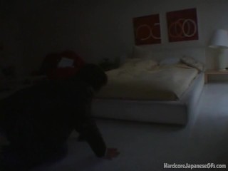 Petite asian teen fucked as she slumbers