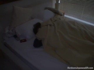 Petite asian teen fucked as she slumbers