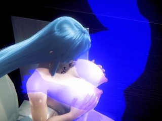 Esdeth Hentai - Akame ga kil Fucking in a public toilet part 1