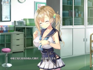 【#41 エロゲー スタディ§ステディ2実況動画】保健室で星彩にパイズリフェラしてもらい大量に口内射精してしまい・・(巨乳金髪JKギャルゲー・恋愛アダルトPCゲーム) Hentai game)