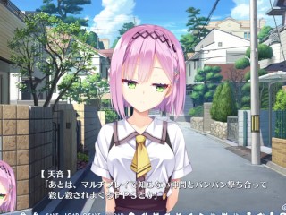 【#1 天使☆騒々 RE-BOOT！実況動画】桃髪ショート巨乳JK天音が可愛すぎる！(ゆずソフトエロゲー・アダルトPCゲーム) Hentai game Tenshi☆Souzou RE-BOOT!)