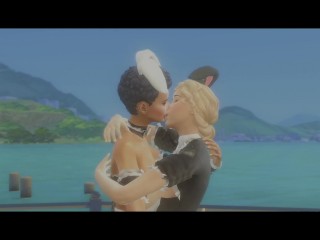 maids French kiss test 1