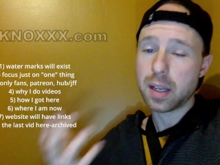 Leavin OnlyFans, Patreon & stayin with...(part 1/4) (no nudity vlog)