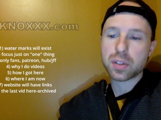 Leavin OnlyFans, Patreon & stayin with...(part 1/4) (no nudity vlog)