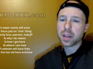 Leavin OnlyFans, Patreon & stayin with...(part 1/4) (no nudity vlog)