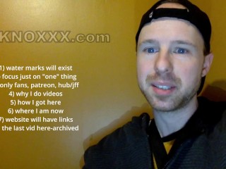 Leavin OnlyFans, Patreon & stayin with...(part 1/4) (no nudity vlog)