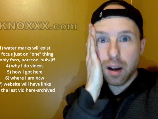 Leavin OnlyFans, Patreon & stayin with...(part 1/4) (no nudity vlog)