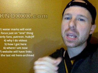 Leavin OnlyFans, Patreon & stayin with...(part 1/4) (no nudity vlog)