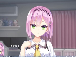 【#2 天使☆騒々RE-BOOT！ 実況動画】巨乳JKと性の悩み相談したらまさかの展開に！ ? (ゆずソフト エロゲー  hentai game)