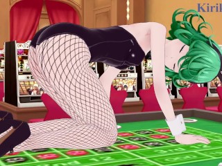 Tatsumaki and I have intense sex in the casino. - One-Punch Man Hentai