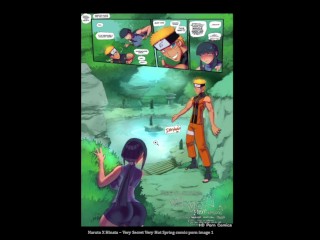 Naruto X Hinata – Very Secret Very Hot Spring Comic Porn