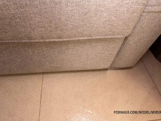 Pissing my shorts on the couch