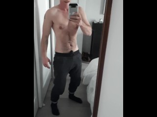 Trans Guy Desperately Humps Vibrator in Pants [grunting, heavy breathing]