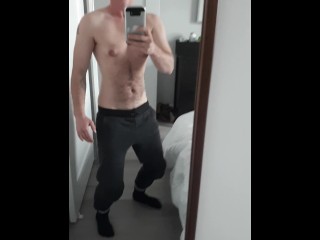 Trans Guy Desperately Humps Vibrator in Pants [grunting, heavy breathing]