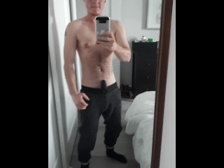 Trans Guy Desperately Humps Vibrator in Pants [grunting, heavy breathing]