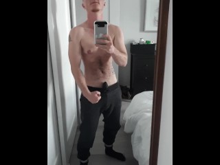 Trans Guy Desperately Humps Vibrator in Pants [grunting, heavy breathing]