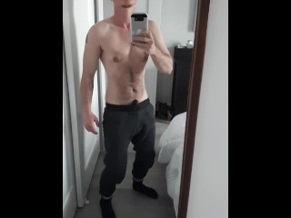 Trans Guy Desperately Humps Vibrator in Pants [grunting, heavy breathing]