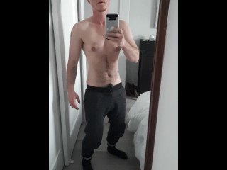 Trans Guy Desperately Humps Vibrator in Pants [grunting, heavy breathing]