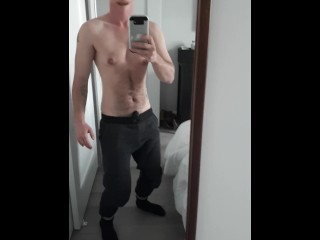 Trans Guy Desperately Humps Vibrator in Pants [grunting, heavy breathing]