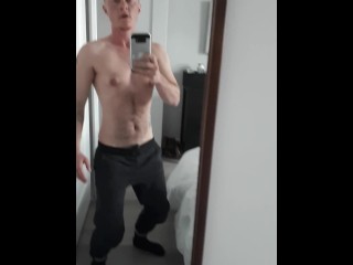 Trans Guy Desperately Humps Vibrator in Pants [grunting, heavy breathing]