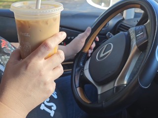 I Asked A Stranger On The Side Of The Street To Jerk Off And Cum In My Ice Coffee- Bbw ssbbw butt