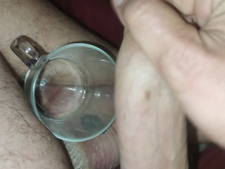 Jerking into a glass