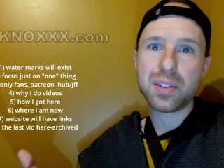 Leavin OnlyFans, Patreon & stayin with...(part 2/4) (no nudity vlog)