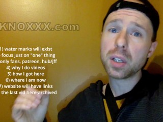 Leavin OnlyFans, Patreon & stayin with...(part 2/4) (no nudity vlog)