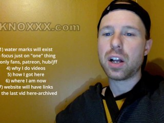 Leavin OnlyFans, Patreon & stayin with...(part 2/4) (no nudity vlog)