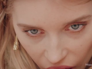 WOWGIRLS Beautiful models Freya Mayer and Astrid licking passionately in this great video