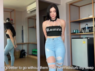 StepSister Asked For Help Choosing Jeans And Gave Herself To Fuck - Ep.1 (POV, Throatpie)