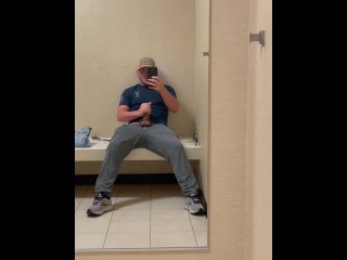 big cock unloads in fitting room