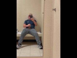 big cock unloads in fitting room