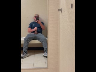 big cock unloads in fitting room