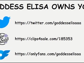 Goddess Elisa - My footstool (trailer)