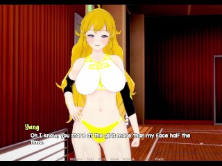 Yang Wants Your Cock After Workout - Your RWBY Fantasy