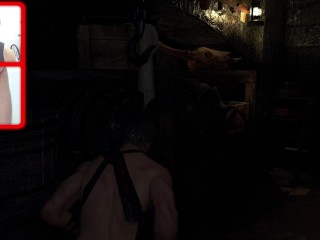 RESIDENT EVIL 4 REMAKE NUDE EDITION COCK CAM GAMEPLAY #8