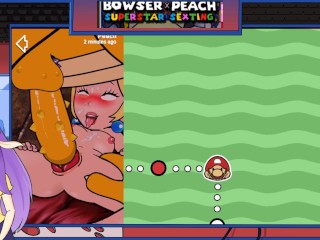 SWG Super Mario Bowser X Peach Superstar Sexting