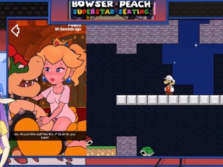 SWG Super Mario Bowser X Peach Superstar Sexting