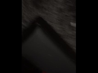 Русскую Транс-шлюху трахнули раком на полу