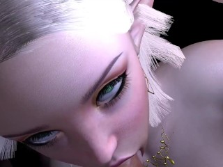 POV Blowjob two hot Elf Suck cock | 3D Porn