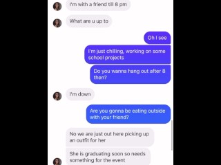 Horny Asian Teen Begs Me To Fuck Her Tight Pussy + Text Conversations