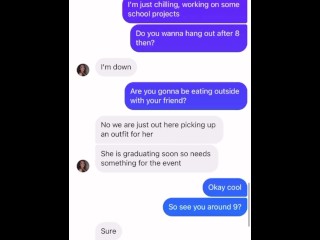 Horny Asian Teen Begs Me To Fuck Her Tight Pussy + Text Conversations