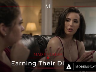 MODERN-DAY SINS - Femdoms Victoria Voxxx and Casey Calvert Watch Bisexual Husband's Fuck! HOT ORGY!