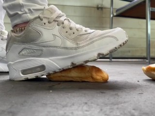 Trailer of Nike Airmax and Nike Thea Crushing some food 😉 more : JuliaApril @ Onlyfans