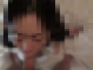 【口オナホ】フェラ、舌上発射、お掃除